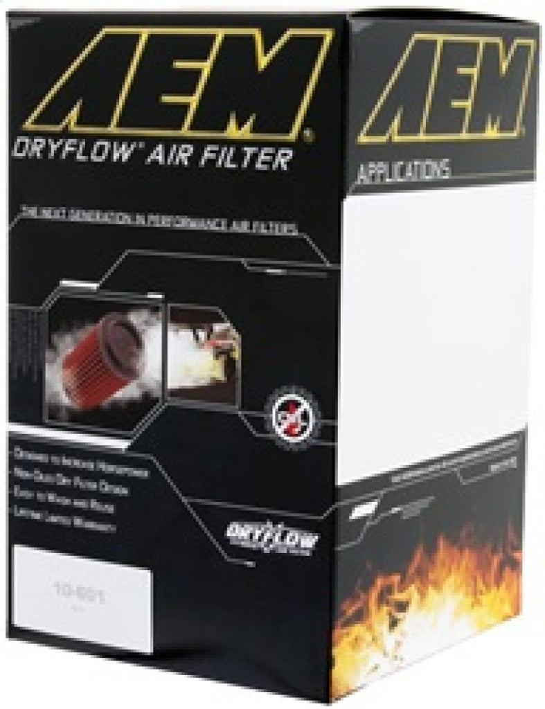 AEM 2-3/4in x 6-7/8in Oval DryFlow Air Filter - DTX Performance