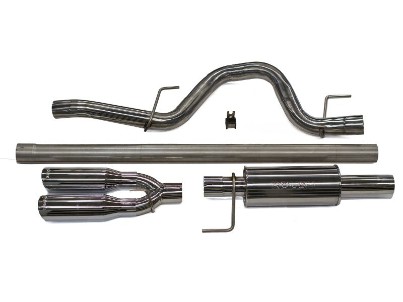 Roush 2011-2014 Ford F-150 3.5L/5.0L/6.2L Enhanced Sound Cat-Back Exhaust Kit - DTX Performance