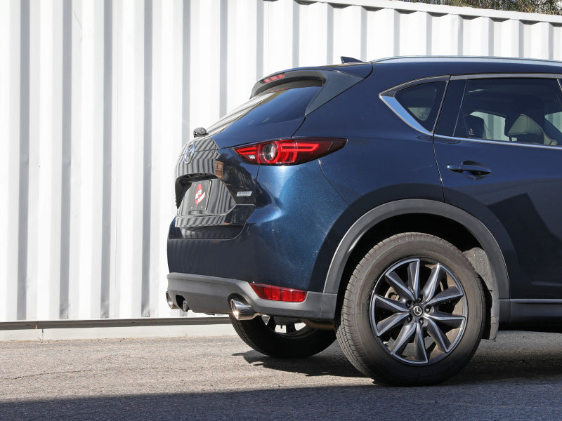 aFe Takeda 17-21 Mazda CX-5 2.5L (t) 2.5in. SS Axle-Back Exhaust System w/Polished Tips - DTX Performance