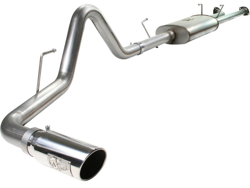 aFe MACHForce XP Exhaust Cat-Back SS-409 07-09 Toyota Tundra V8-5.7L w/ Polished Tip - DTX Performance