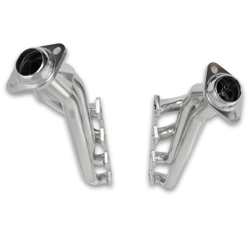 JBA 65-73 Ford Mustang 260-302 SBF 1-5/8in Primary Silver Ctd Mid Length Header - DTX Performance