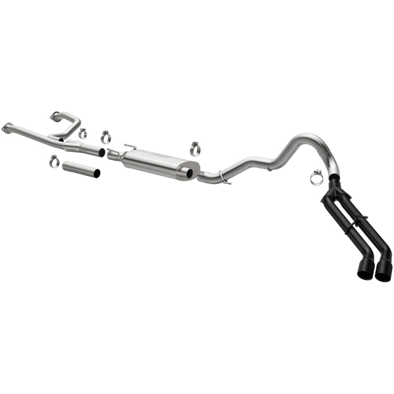 MagnaFlow 22+ Toyota Tundra Street Series 3in Dual Driver Side Rear Cat-Back Exhaust - DTX Performance