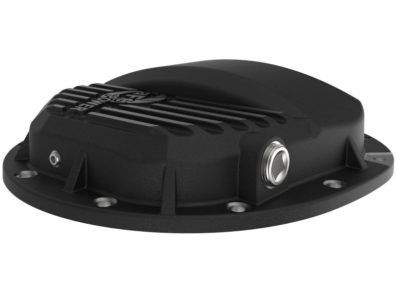 aFe Power Pro Series AAM 9.5/9.76 Rear Diff Cover Black w/Mach Fins 14-19 GM Silverado/Sierra 1500 - DTX Performance