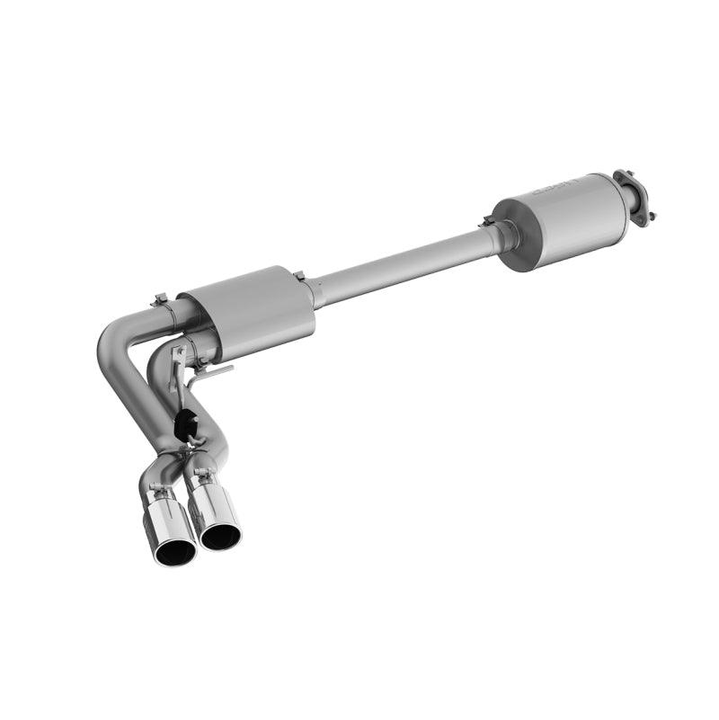 MBRP 15-20 Ford F150 T304 Pre-Axle 4in OD Tips Dual Outlet 3in Cat Back Exhaust - DTX Performance