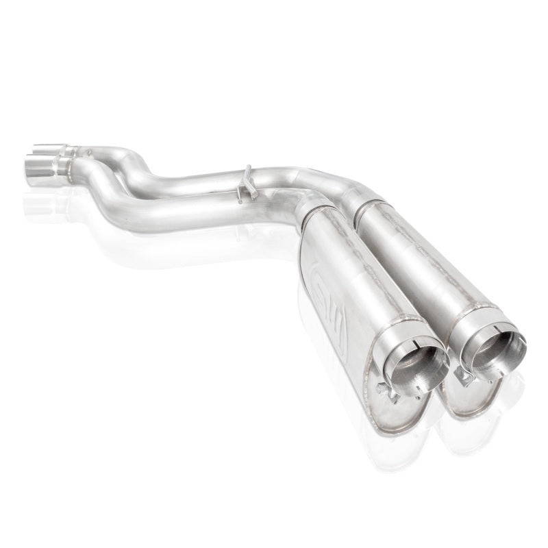 Stainless Works 2010-14 Ford Raptor Exhaust X-Pipe Turbo Resonator Front Passenger Rear Tire Exit - DTX Performance