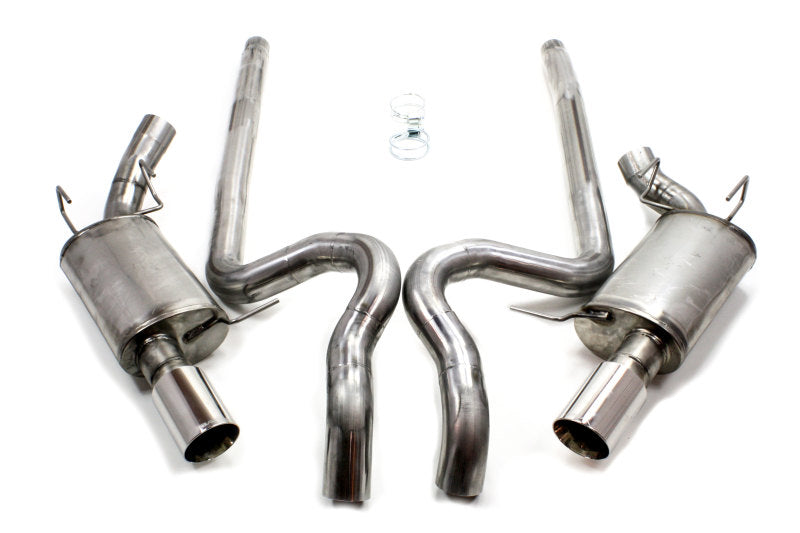 JBA 11-14 Ford Mustang GT/GT500 5.0L/5.4L/5.8L 409SS Dual Rear Exit Cat-Back Exhaust - DTX Performance