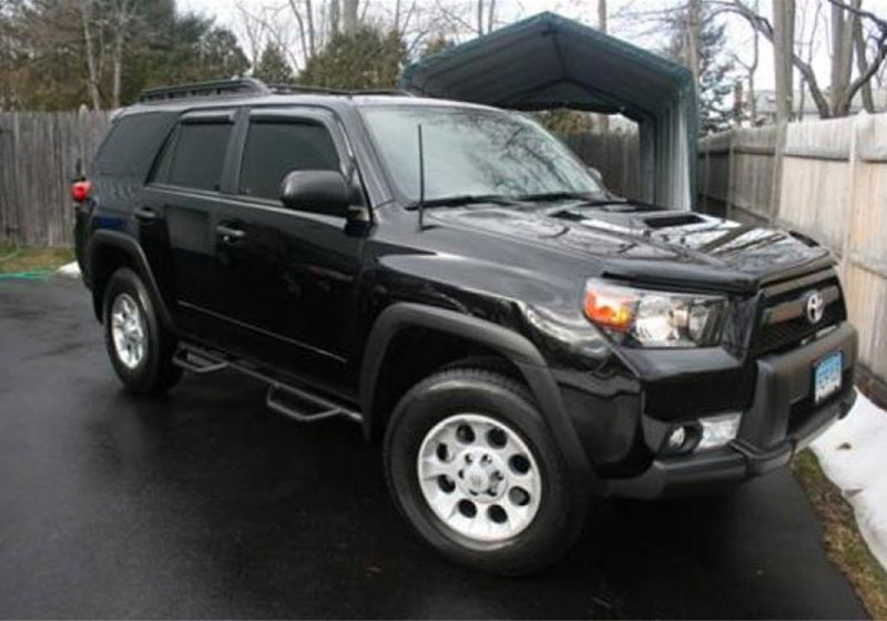 N-Fab Nerf Step 14-18 Toyota 4Runner (Does Not Fit Limited) SUV 4 Door - Gloss Black - W2W - 2in - DTX Performance