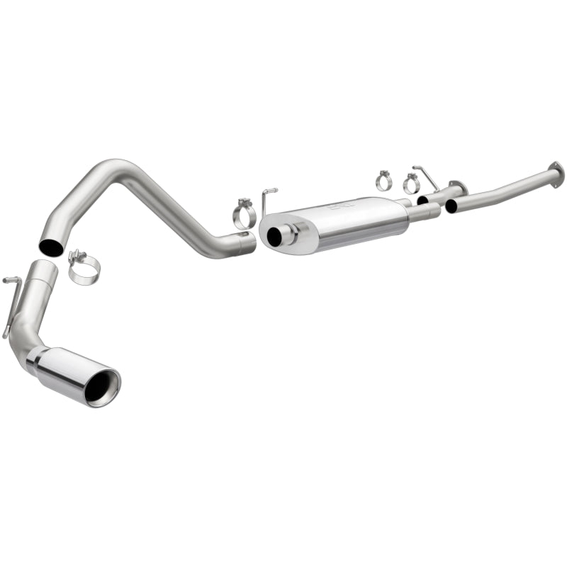 MagnaFlow 14 Toyota Tundra V8 4.6L/5.7L Stainless Cat Back Exhaust Side Rear Exit - DTX Performance