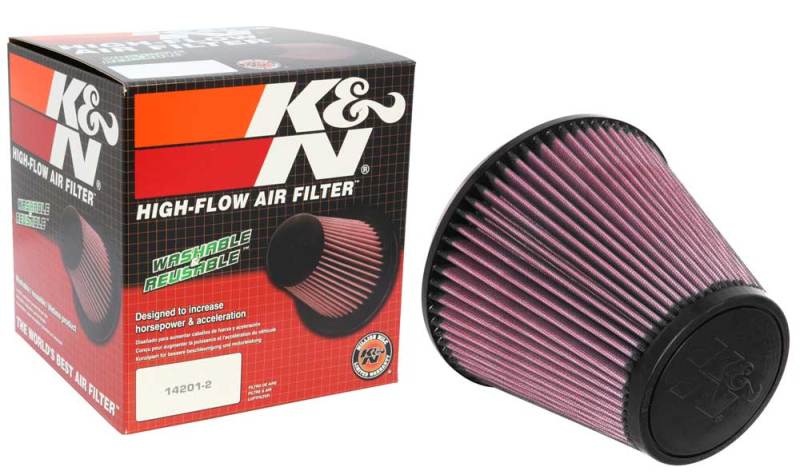 K&N Universal Air Filter 6in Flange / 7-1/2in Base / 4-1/2in Top / 6-1/2in Height - DTX Performance