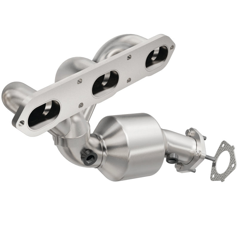 MagnaFlow Conv 06-08 Porsche Cayman DF SS OEM Grade Driver Side Catalytic Converter w/Header - DTX Performance