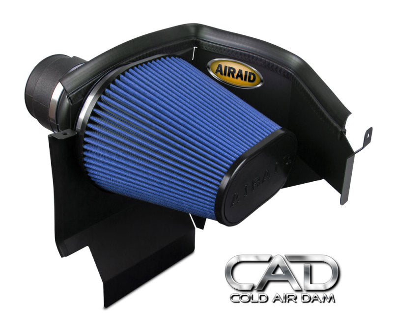 Airaid 11-13 Dodge Charger/Challenger 3.6/5.7/6.4L CAD Intake System w/o Tube (Dry / Blue Media) - DTX Performance