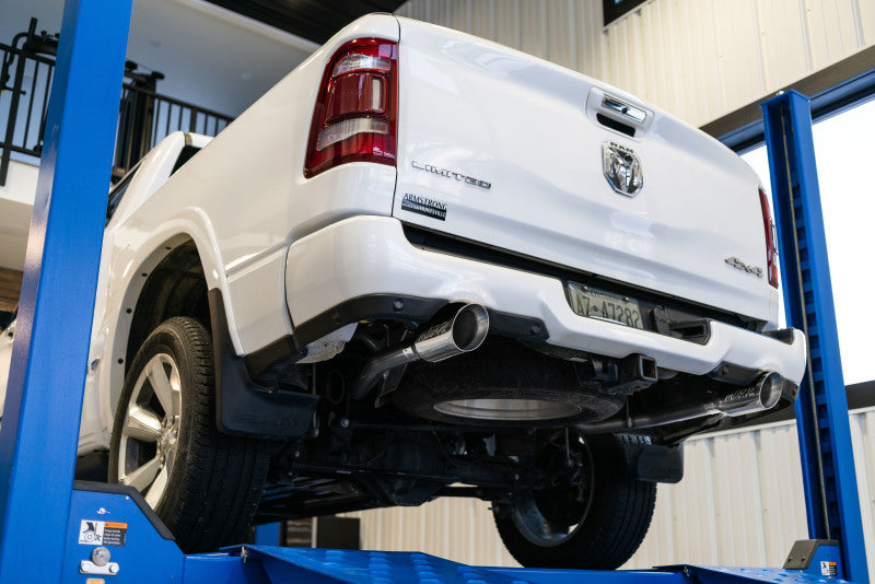 MBRP 2019 Ram 1500 5.7L (Crew Cab/Quad Cab ONLY) 2.5in Cat Back Dual Split Rear w/ 4.5in Tip - AL - DTX Performance