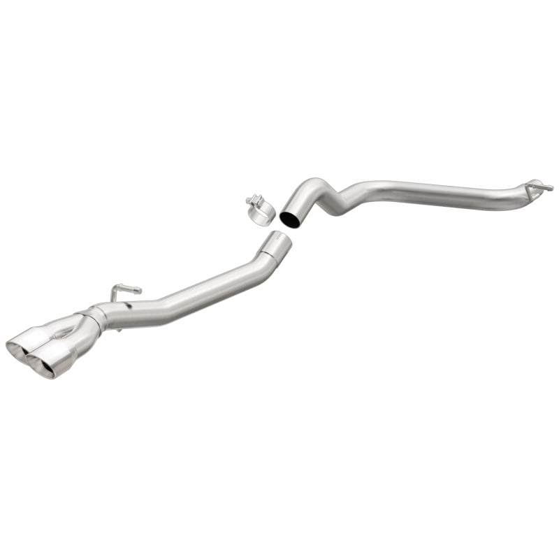 MagnaFlow Sys C/B 15-16 Volkswagen Golf TDI 2.5in Polished SS Dual Tip Driver Side Rear Exit - DTX Performance