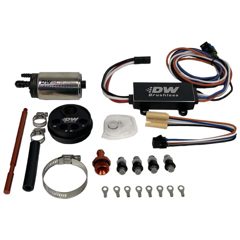 DeatschWerks 3.5L Module Surge Tank In-Tank Pump Adapter w/ DW440 Brushless & Controller 440lph Pump - DTX Performance