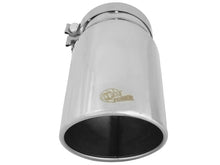 Load image into Gallery viewer, aFe Universal Bolt On Exhaust Tip Polished 5in Inlet x 6in Outlet x 12in Long - DTX Performance