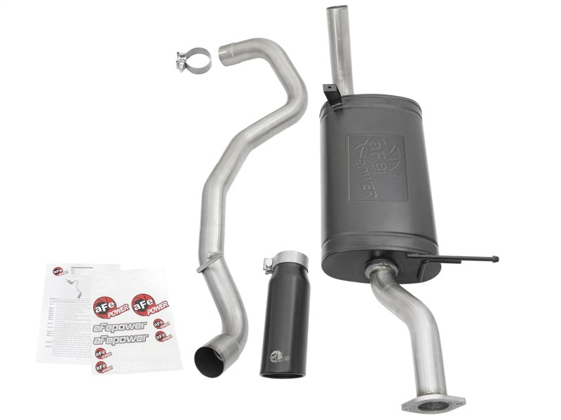 aFe MACHForce XP 2-1/2in 304 SS Cat Back Exhaust w/ Black Tips 2001-2016 Nissan Patrol (Y61) 4.8L - DTX Performance