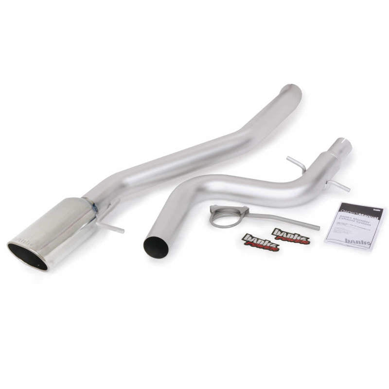 Banks Power 09-10 VW Jetta 2.0L TDI Monster Exhaust System - SS Single Exhaust w/ Chrome Tip - DTX Performance