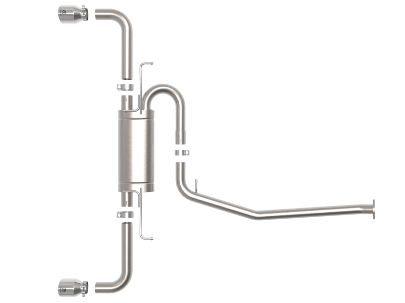 aFe Power 19-21 Toyota RAV4 L4-2.5L Takeda 304 SS Cat-Back Exhaust w/ Polished Tip - DTX Performance