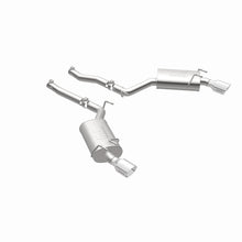 Load image into Gallery viewer, MagnaFlow Axle-Back Stainless Dual Split 4in Polished Tips 10-15 Chevrolet Camaro Convert. 3.6L V6 - DTX Performance