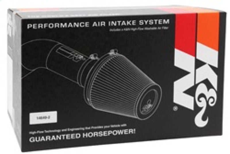 K&N Performance Intake Kit TYPHOON; 2004 PONTIAC GTO, 5.7L, (POLISHED) - DTX Performance