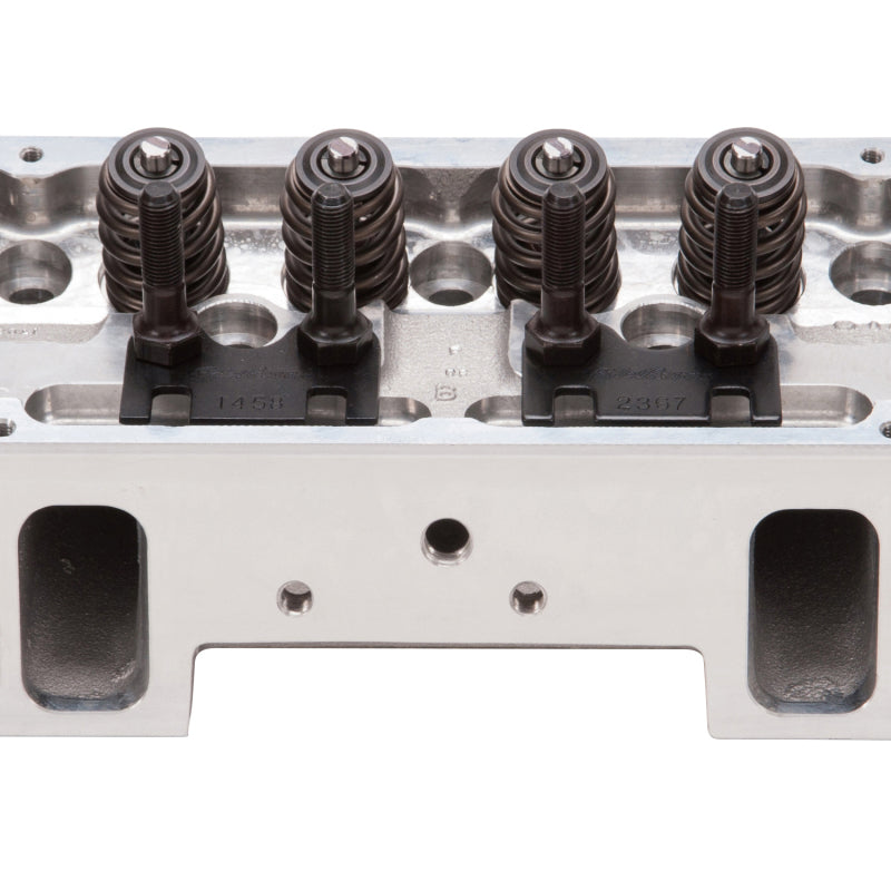 Edelbrock Cylinder Head Victor Jr SBC 23 Deg 220cc Complete for Hydraulic Roller Cam - DTX Performance