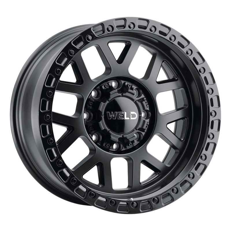 Weld Off-Road W104 20X12 Cinch 8X165.1 ET-44 BS4.75 Satin Black / Gloss Black 125.1 - DTX Performance