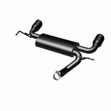 Load image into Gallery viewer, MagnaFlow 07-17 Jeep Wrangler JK 3.8/3.6L Dual Split Rear Exit Black Axle-Back Exhaust - DTX Performance