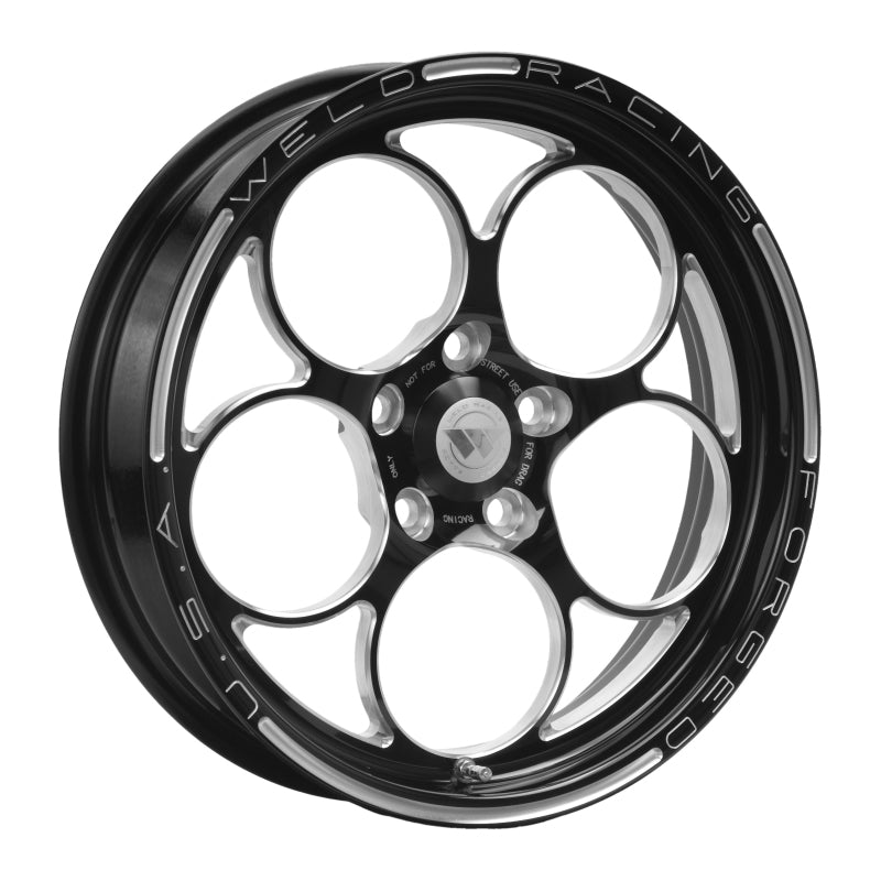 Weld Magnum 1-Piece 17x4.5 / 5x4.75 BP / 2.25in. BS Black Wheel - Non-Beadlock - DTX Performance