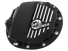 Load image into Gallery viewer, aFe Power Pro Series AAM 9.5/9.76 Rear Diff Cover Black w/Mach Fins 14-19 GM Silverado/Sierra 1500 - DTX Performance