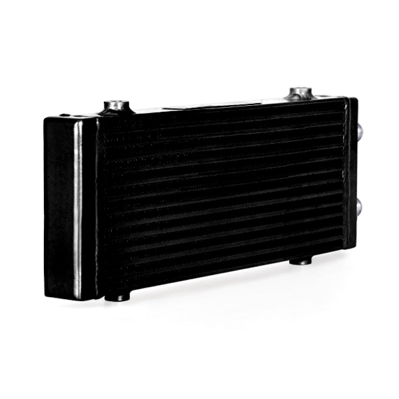 Mishimoto Universal Medium Bar and Plate Dual Pass Black Oil Cooler - DTX Performance