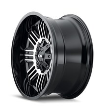 Load image into Gallery viewer, ION Type 144 17x9 / 8x170 BP / -12mm Offset / 125.2mm Hub Black/Machined Wheel - DTX Performance