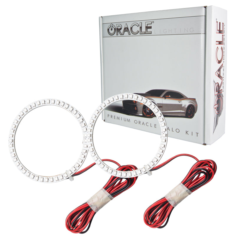 Oracle Ford Mustang 10-12 LED Fog Halo Kit - V6 Bumper Fogs - White - DTX Performance