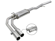 Load image into Gallery viewer, aFe Rebel Series 3in-2.5in 409 SS Cat-Back Exhaust 09-18 GM Silverado/Sierra 1500 V6-4.3L / V8-4.6L - DTX Performance