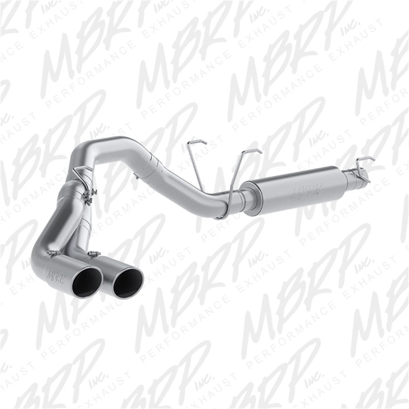 MBRP 14-16 Ram 2500/3500 6.4L 4in 409 SS Single Side Dual Outlet Cat Back Exhaust - DTX Performance