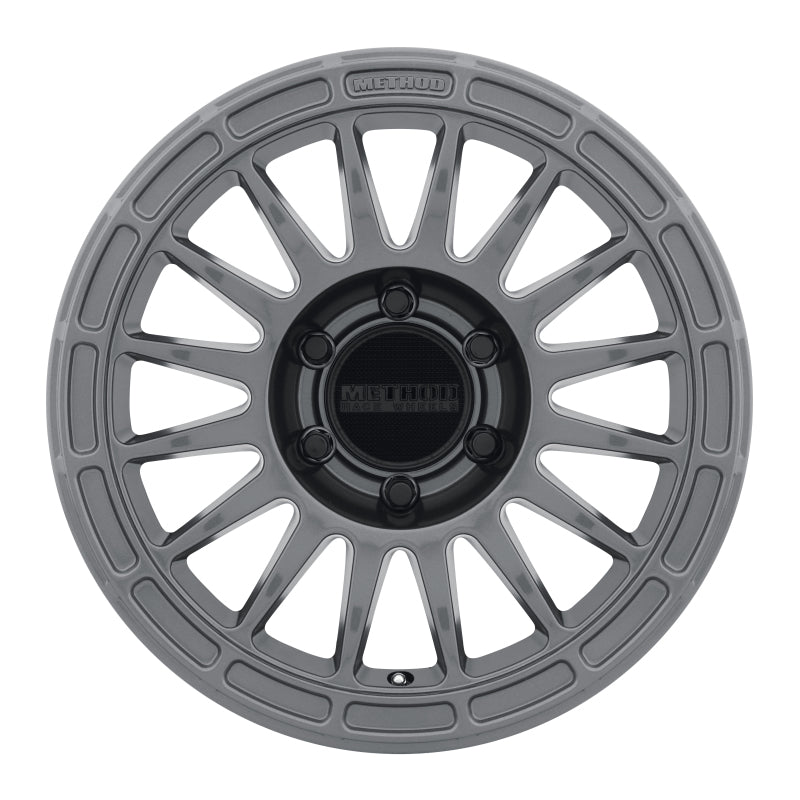 Method MR314 17x8.5 0mm Offset 6x5.5 106.25mm CB Gloss Titanium Wheel - DTX Performance