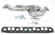 Load image into Gallery viewer, JBA 00-06 Jeep 4.0L 1-1/2in Primary Silver Ctd Cat4Ward Header - DTX Performance