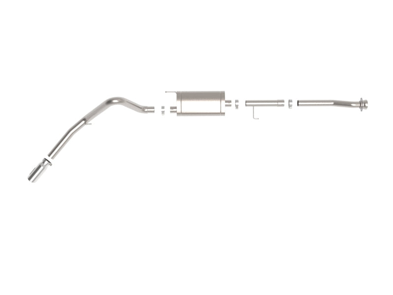 aFe Apollo GT 3in 409 SS Cat-Back Exhaust 2021 Ford F-150 V6 2.7L/3.5L (tt)/V8 5.0L w/ Polished Tips - DTX Performance