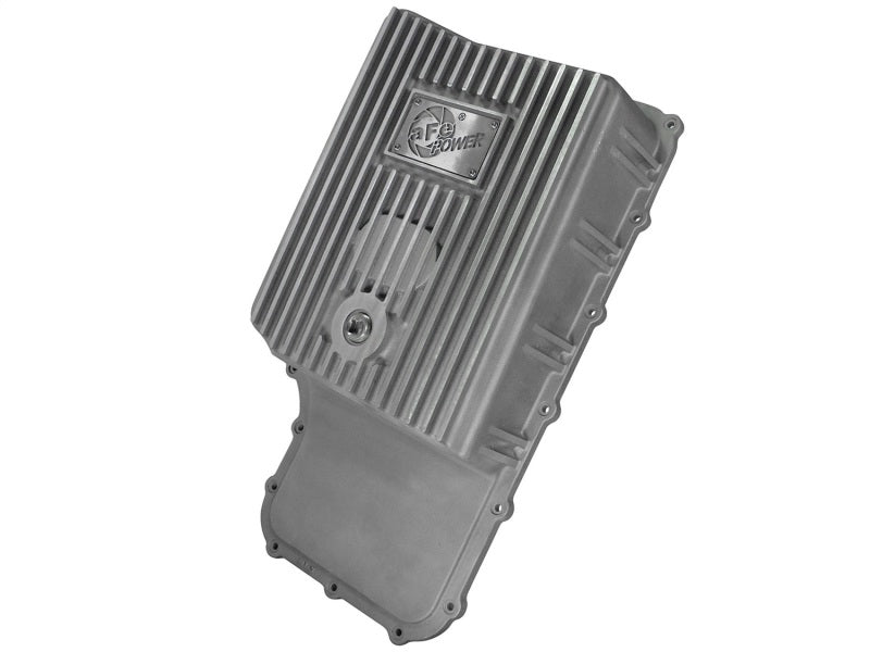 afe Transmission Pan (Raw); Ford Trucks 6R140 11-14 V8-6.7L (td) - DTX Performance