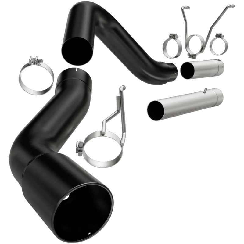 MagnaFlow 07-10 Dodge 2500/3500 409 SS DPF Back 5in Single Exit Exhaust- Black - DTX Performance