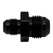 Load image into Gallery viewer, DeatschWerks 8AN Male Flare to 6AN Male Flare Reducer Straight - Anodized Matte Black - DTX Performance