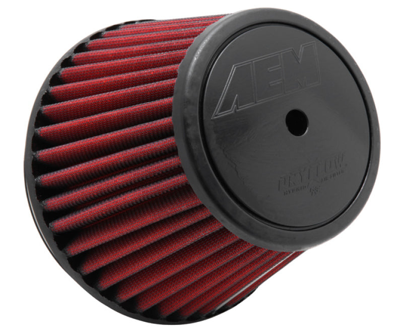 AEM DryFlow Air Filter AIR FILTER KIT 6in X 5in DRYFLOW- W/HOLE - DTX Performance