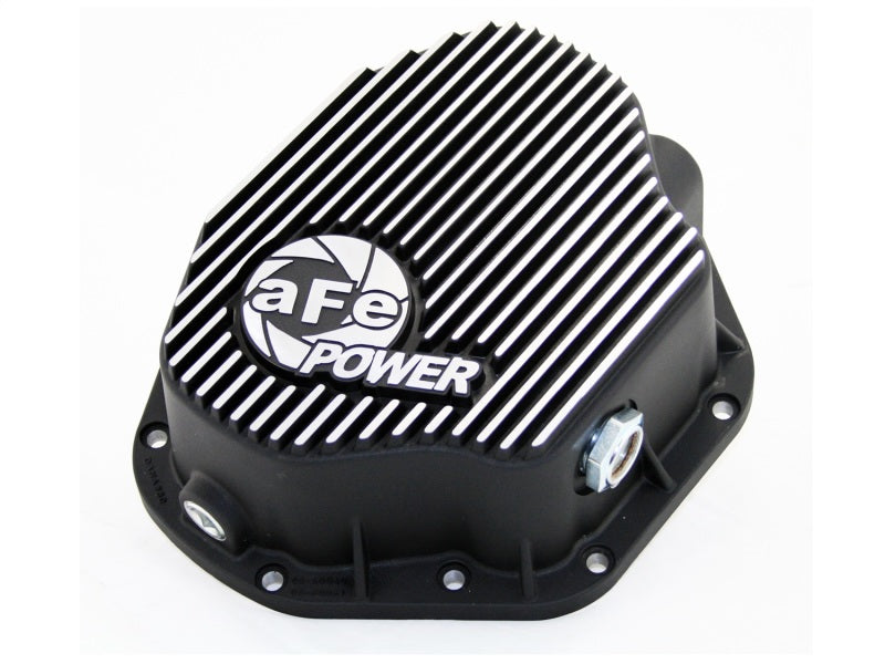 aFe Power Cover Diff Rear Machined COV Diff R Dodge Diesel Trucks 94-02 L6-5.9L (td) Machined - DTX Performance