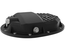 Load image into Gallery viewer, aFe Power Pro Series AAM 9.5/9.76 Rear Diff Cover Black w/Mach Fins 14-19 GM Silverado/Sierra 1500 - DTX Performance