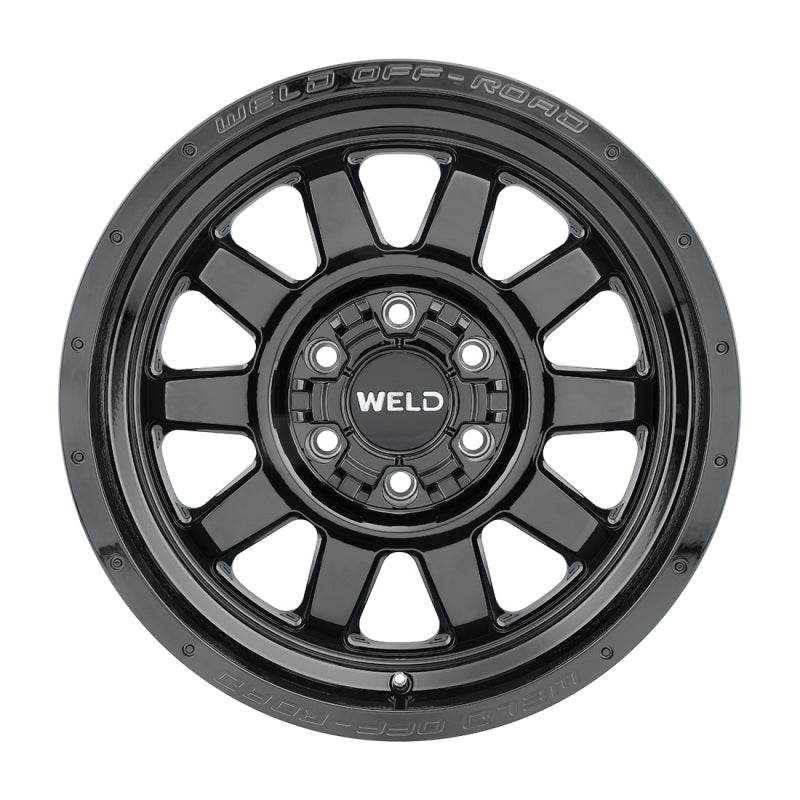 Weld Off-Road W168 18X9 Stealth 5X114.3 5X127 ET-12 BS4.50 Gloss Black 78.1 - DTX Performance