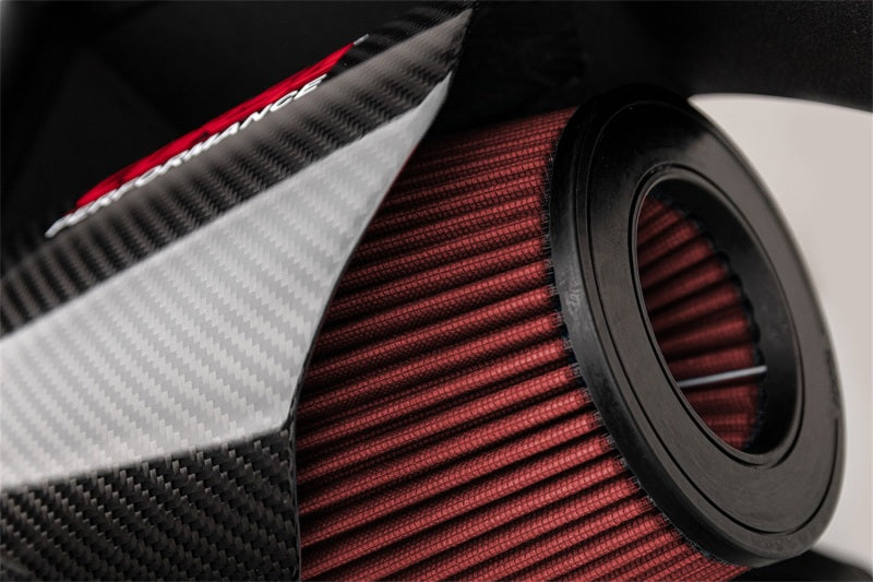 Corsa 19-21 Dodge Challenger SRT/Hellcat/Redeye/Demon Carbon Fiber Air Intake w/ DryTech 3D No Oil - DTX Performance