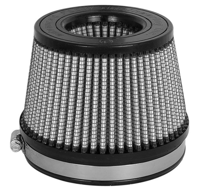 aFe MagnumFLOW Dry S Air Filter 5in. F x 5-3/4in. B x 4-1/2in. T (INV) x 3-1/2in. H - DTX Performance