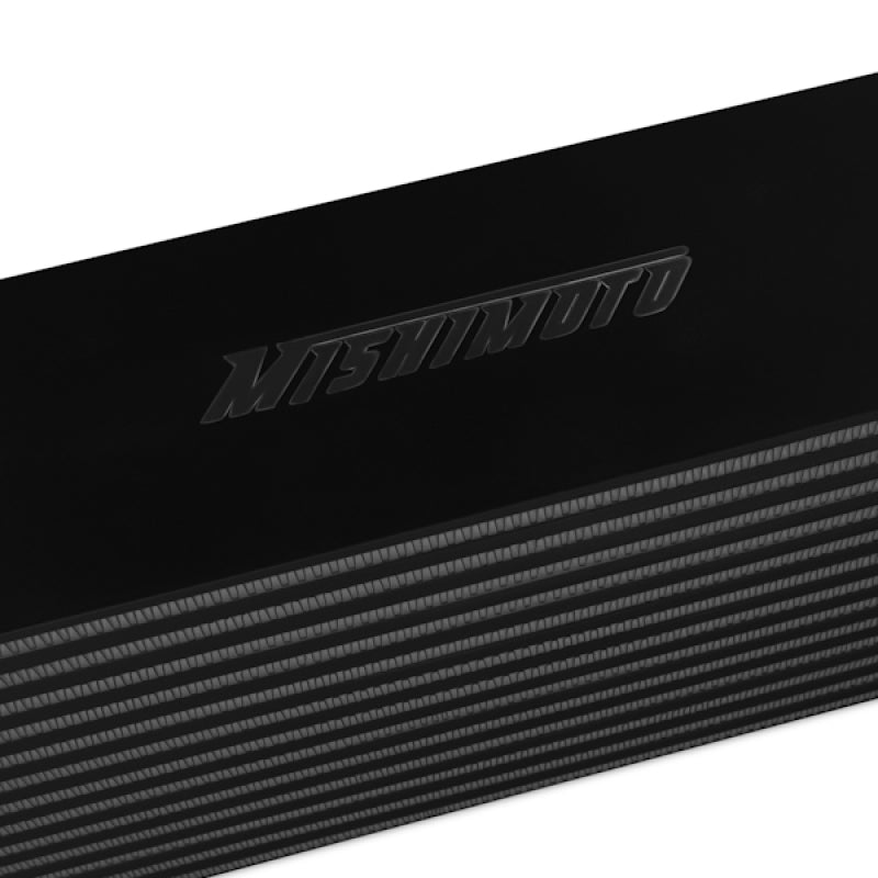 Mishimoto Universal Intercooler - J-Line Black - DTX Performance