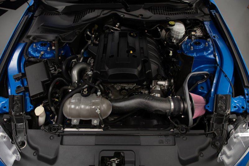 K&N 2018 Ford Mustang L4-2.3L F/I Aircharger Performance Intake - DTX Performance