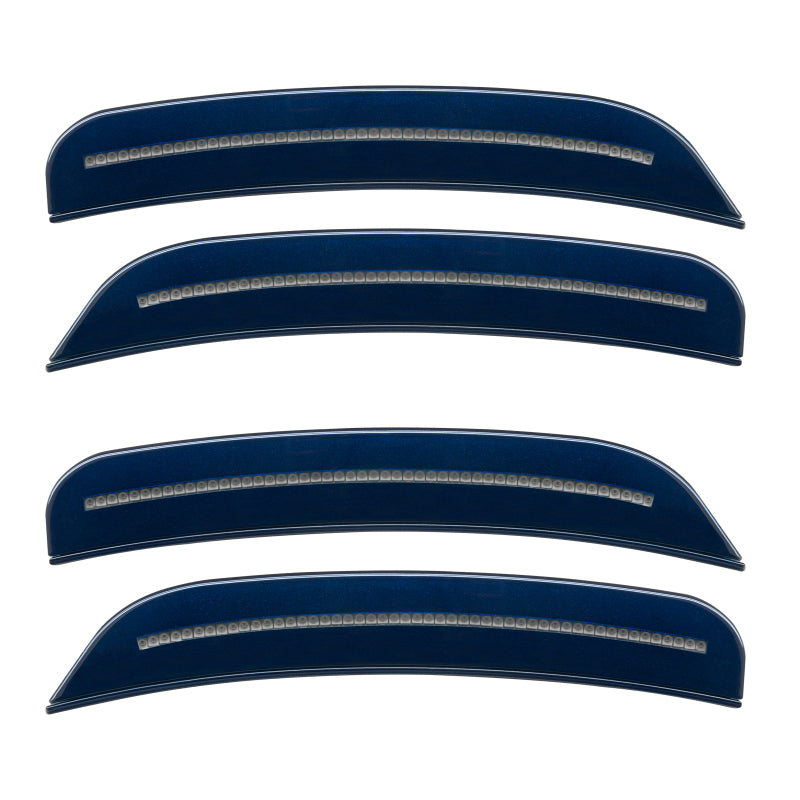 Oracle 15-21 Dodge Charger Concept Sidemarker Set - Clear - Jazz Blue Pearl (KBXPBX) - DTX Performance