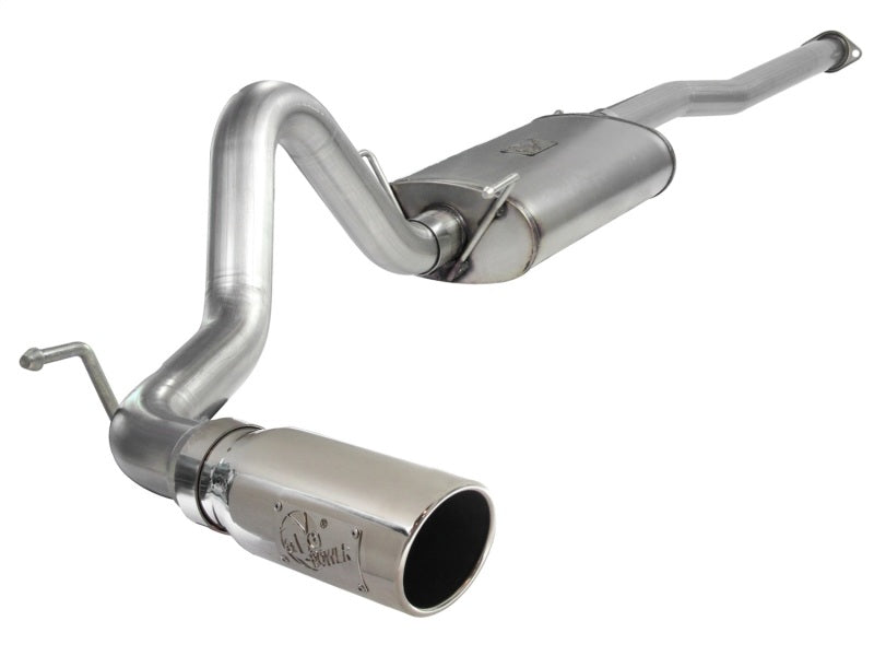 aFe MACH Force XP 3in Cat-Back Stainless Steel Exhaust w/Polished Tip Toyota Tacoma 13-14 4.0L - DTX Performance